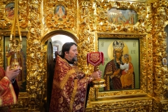 Архиерейское служение на Черниговском подворье города Москвы