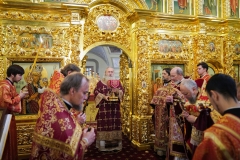Архиерейское служение на Черниговском подворье города Москвы